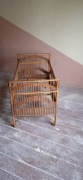 Łóżeczko wiklinowe duże.