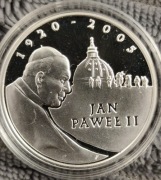 10 zł (2005) *JAN PAWEŁ '1920-2005. FOLDER.