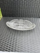 PÓŁMISEK KRYSZTAŁ PRL VINTAGE OLDSCHOOL DUŻA 