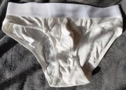 Białe slipki Sinsay rozmiar M