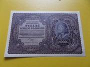 1000 Marek polskich seria III F rok 1919 aUNC