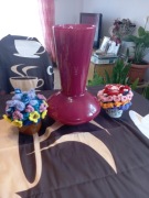 Wazon Duży kolor -Burgund 