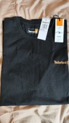 Timberland czarny t-shirt rozm XL rude logo 