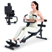 Wioślarz hydrauliczny składany 12 poziomów oporu