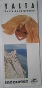 Folder reklamowy„YALTA – Perle de la Crimée”,wydany przez Intourist, ZSRR.