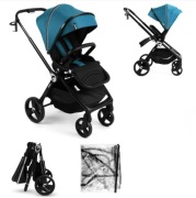 WÓZEK SPACEROWY Kidnort Do 22KG AKCESORIA REGULOWANY Isbjörn POWYSTAWOWY 