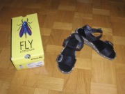 SANDAŁKI FLY LONDON SKÓRA CZARNE 41 NOWE