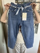 Nowe Jeansy M.Sara Balloon + paska