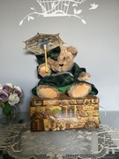 Miś kolekcjonerski pani misiowa z parasolką