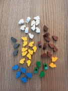 LEGO 3665 skos odwrócony 1x2 mix kolorów (2szt) 