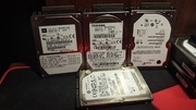 Dyski HDD PATA IDE 3szt + 250GB SATA 