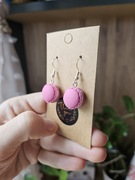 Kolczyki makaroniki ciastka 