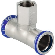 GEBERIT Mapress Edelstahl | Trójnik przejściowy d18-1/2"-d18 (4 szt.)