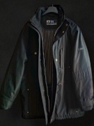 Czarna Ciepła Kurtka Oversize Jim Spencer Męska 