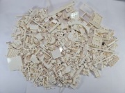 Lego mix elementy szare klocki oryginalne 490g Używane