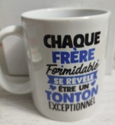 Quotedazur -Kubek Ogłoszenie Wujka Prezent dla przyszłego wujka 200 ml.