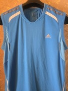 Koszulka sportowa trekkingowa bez rękawów na siłownię ADIDAS M.