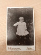 Fotografia Wandzia Łaszczówna 17 x 10,5 cm Zakł fot. T. Blumin Mińsk