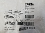 SACC-M12MSX-8CT-CL SH - Złącze do transmisji danych 