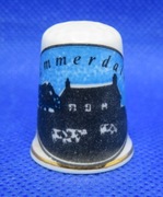 Naparstek Kolekcjonerski Porcelanowy Emmerdale Owieczki 