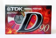 Kaseta magnetofonowa TDK D 90