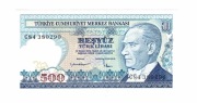 TURCJA 500 LIRASI 1984  P195A 9015