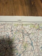 Stara mapa wojskowa WIG 1947 Łódz , Poznań , Wrocław