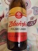 200 lat miasto Zduńska Wola 1825 - 2025 butelka po piwie Zduńskie Polski L.