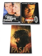 Mel Gibson 3x DVD Czego Pragna Kobiety + Payback Godzina Zemsty + Pasja