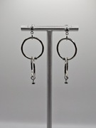 Kolczyki koła minimalizm dla niej stal nierdzewna 