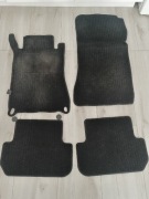 Dywaniki Mercedes CLK w209 oryginalne rypsowe czarne