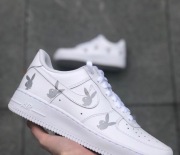 Nike Air force 1 (GS) custom króliczki bunny 