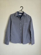 koszula w kratę z długim rękawem rozmiar 36