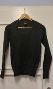 Sweter damski cienki, Mango, czarny, elegancki, jak nowy, okazja, rozmiar S