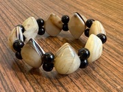 Bransoletka z naturalnego agatu kamienia naturalnego 