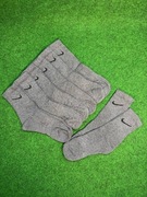 Nike Skarpety Dziecięce 31-33 frota na stopie Szare (6 par) 