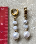 Kolczyki z pereł naturalnych 