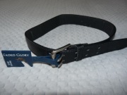 Pasek czarny do spodni dziecięcych rozm 56-66 cm