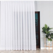 Firanka gotowa długa w pasy wys 235x300cm 000633