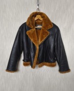 Kurtka skórzana , pilotka męska Mose rozm. M