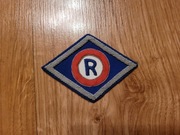 Naszywka drogówki Milicji Obywatelskiej MO - stan magazynowy