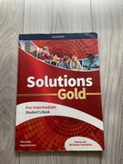 Solutions Gold podręcznik dla LO i Technikum Język angielski Oxford