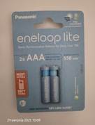Akumulatorki AAA 550 mAh PANASONIC Eneloop Lite (2 szt.)