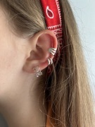 KOLCZYKI NAUSZNICE ZESTAW 5 SZT