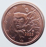 FRANCJA 2025 2 CENTY UNC !!!!!!!!!!