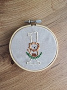 Tabliczka do zdjęć na roczek, motyw safari