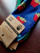 Fantastyczne, ciekawe skarpetki :) Frytki, hamburgery ! 39-41