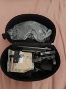 Scope rail with  eye protection zestaw 