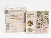 6 paneli 30x30cm ZŁOTA ŚCIANKA CEKINOWA – PANEL SHIMMER – KOMPLET