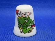 Naparstek Kolekcjonerski Porcelanowy - Skrzat Kornwalia